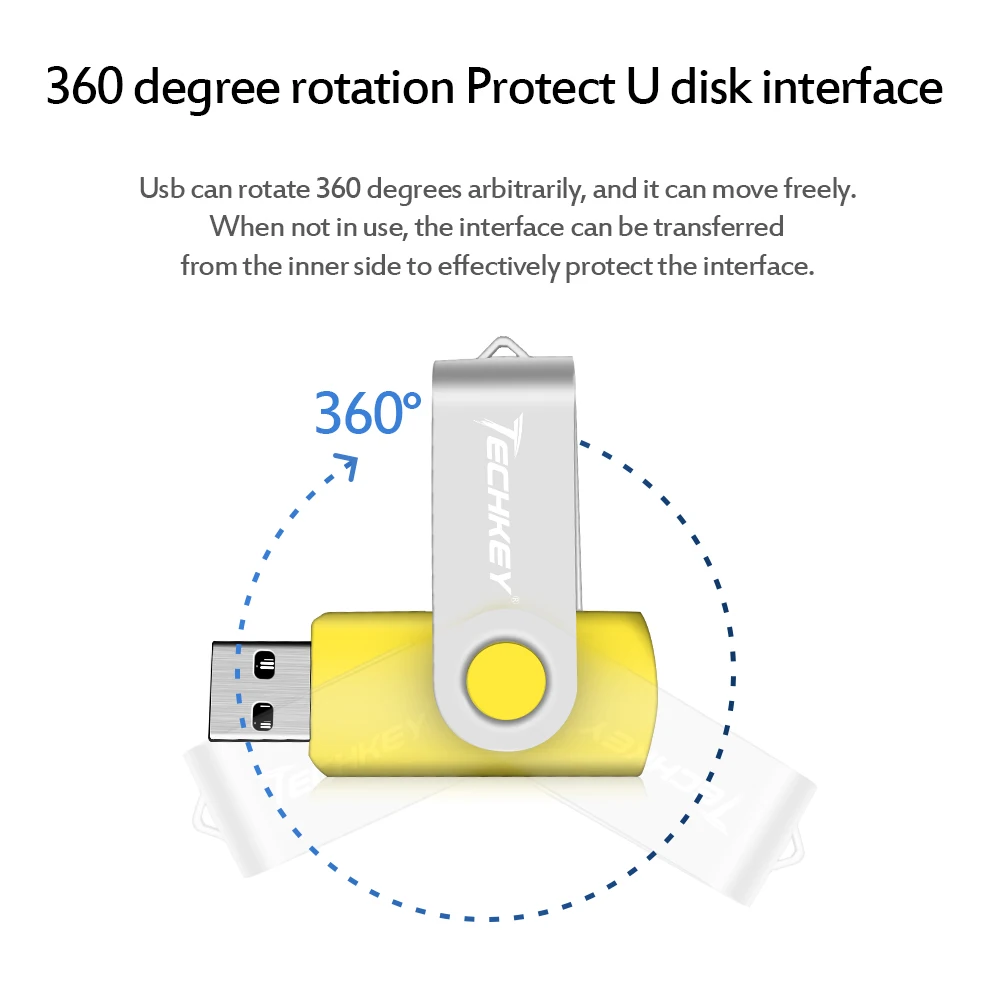 Techkey новейший usb флеш-накопитель 4 ГБ 8 ГБ флешка 16 ГБ 32 ГБ флешка для хранения usb флешка для телефона Memory stick