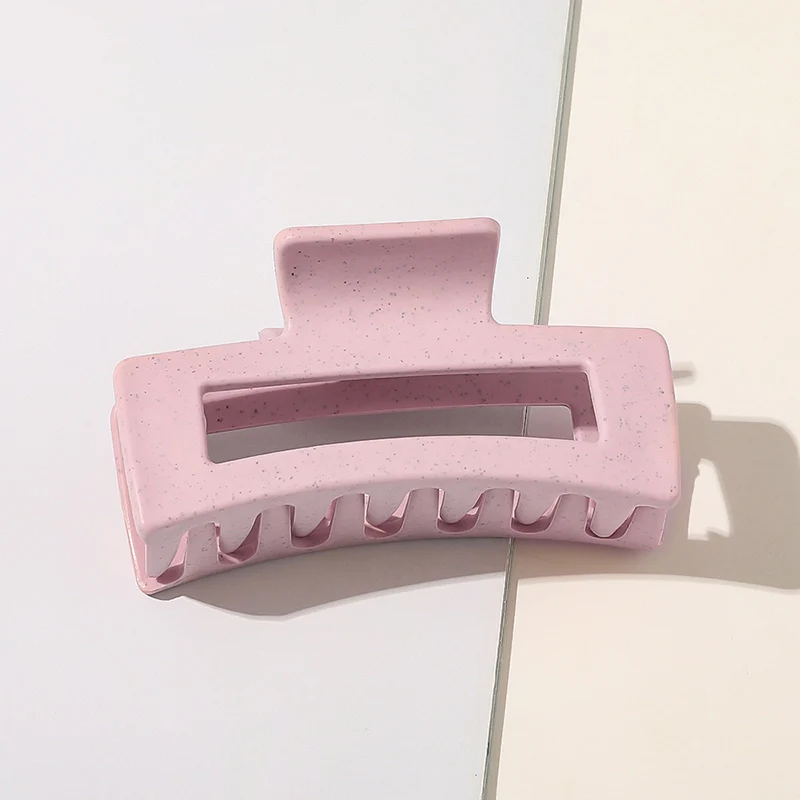 Большие размеры матовые ацетатные накладки для волос ручки с бананом яркие цвета