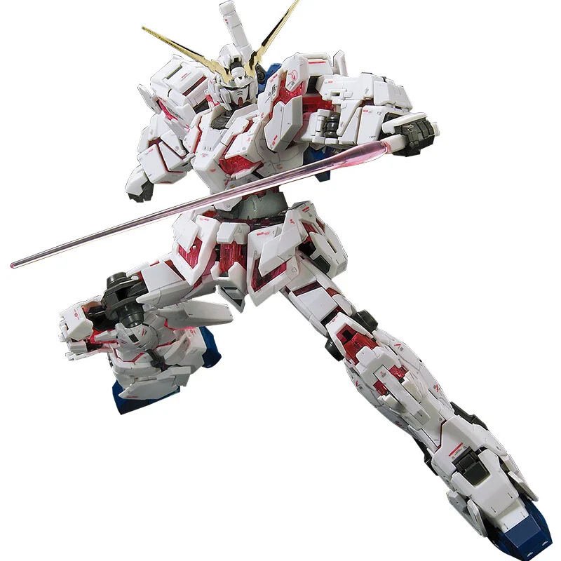 Bandai Gundam вставка в собранном виде модель игрушка RG 1/144 воина гундама RG25 Единорог