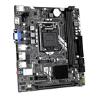 H61M материнская плата компьютера LGA1155 (ядро I7I5I3) PCI-E 8X DDR3X2 M-ATX SATA2.0 настольный компьютер материнская плата