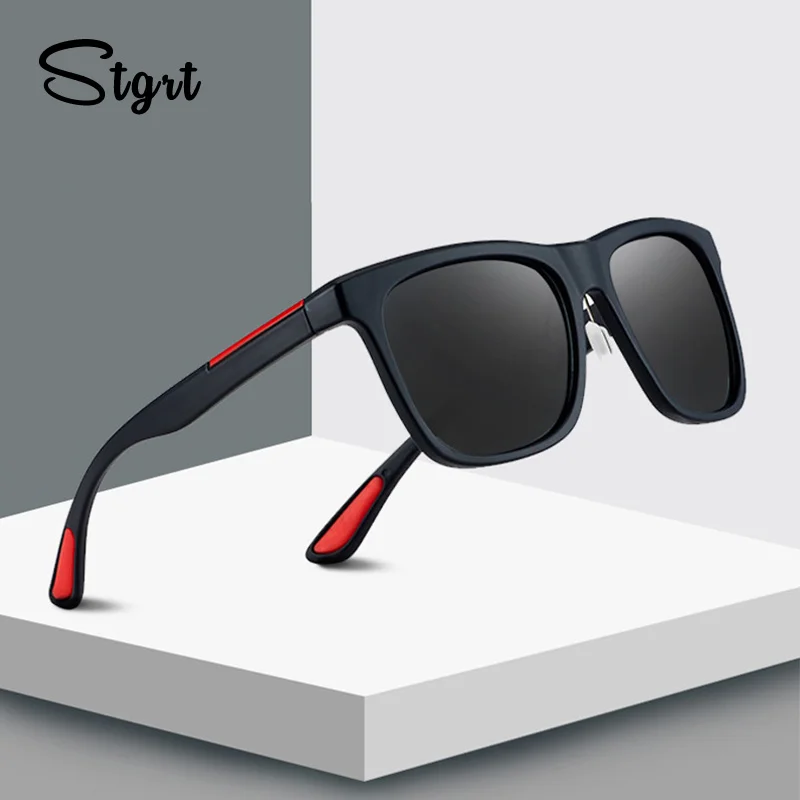 Мужские и женские солнцезащитные очки в стиле ретро квадратные с защитой от УФ