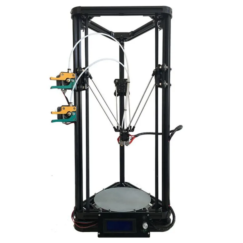 Новый дизайн HE3D полностью металлический экструдер Hotend K200 с двумя головками Delta DIY