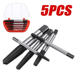Набор экстракторов стальных винтов, 5 шт.компл., высококачественный набор винтов Rxtractor, набор инструментов для удаления шпилек, 3-18 мм