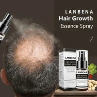 lanbena hair growth essence spray germinal hair growth serum anti hair loss nourish roots easy to carry hair care for men women