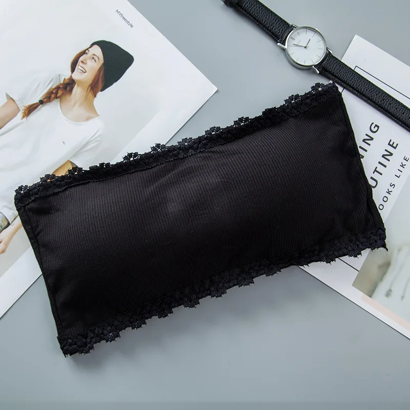 Топ женский бесшовный кружевной бюстгальтер без бретелек мягкое нижнее белье с 3