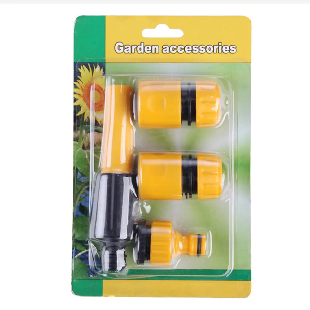 

1/2 Inch Hose Connector 4 Pcs Accessories Adjustable Nozzle Connection