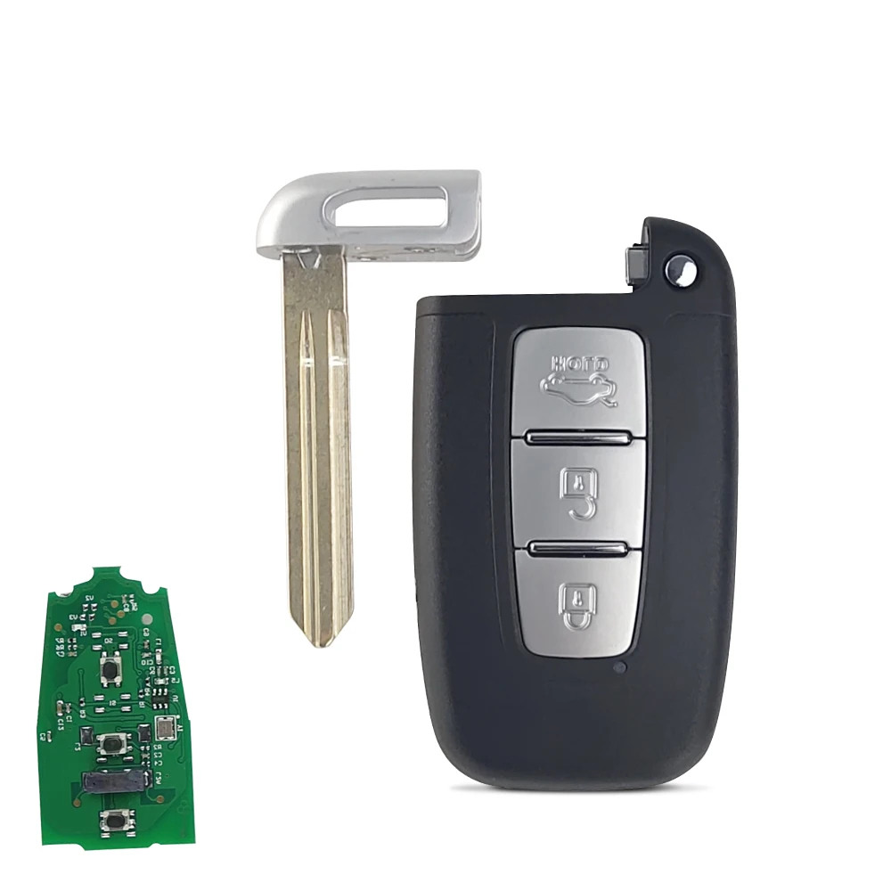 OkeyTech Smart Remote Car Key 433Mhz ID46 Chip For Hyundai I30 I45 Ix35 Genesis Equus Veloster Sonata Elantra Tucson Uncut Blade |