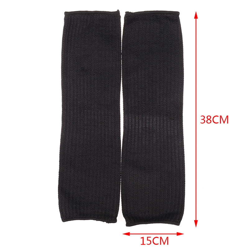 1 pair of steel wire cutting protective arm sleeves to protect outdoor camping equipment wear-resistant belt protectors | Спорт и