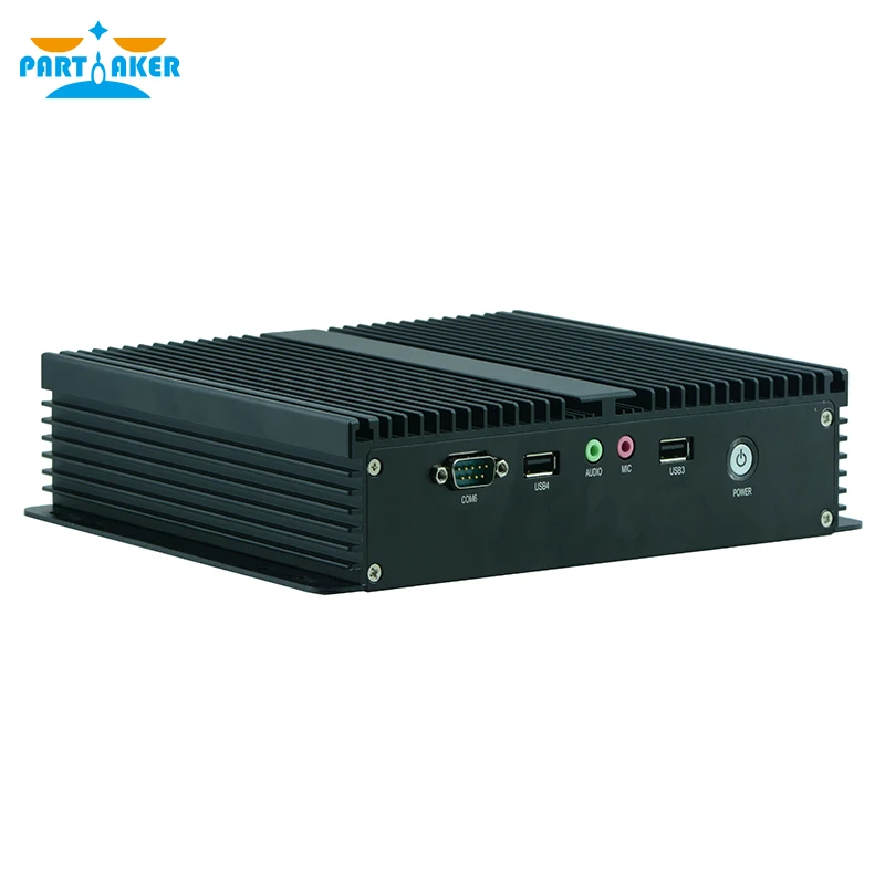 Bestellen Teilhaftig Q2 Intel Celeron J1900 Mini PC Windows 10 HDMI VGA 6 Serielle RS232 Fanless Industrie Computer Linux J1900