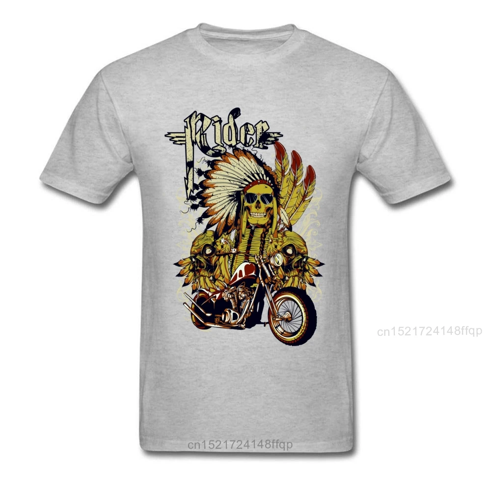 Мужская футболка в стиле панк с круглым вырезом Immortal Chef Rider 2018|Мужские футболки| |