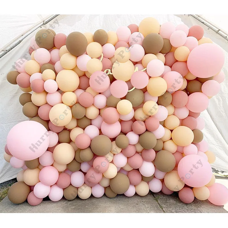 200 шт./компл. праздничные вечерние ничные воздушные шары украшения желтый розовый