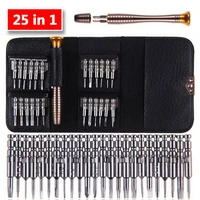 mini precision screwdriver set 25 in 1 electronic torx screwdriver opening repair tools kit for iphone camera watch tablet pc