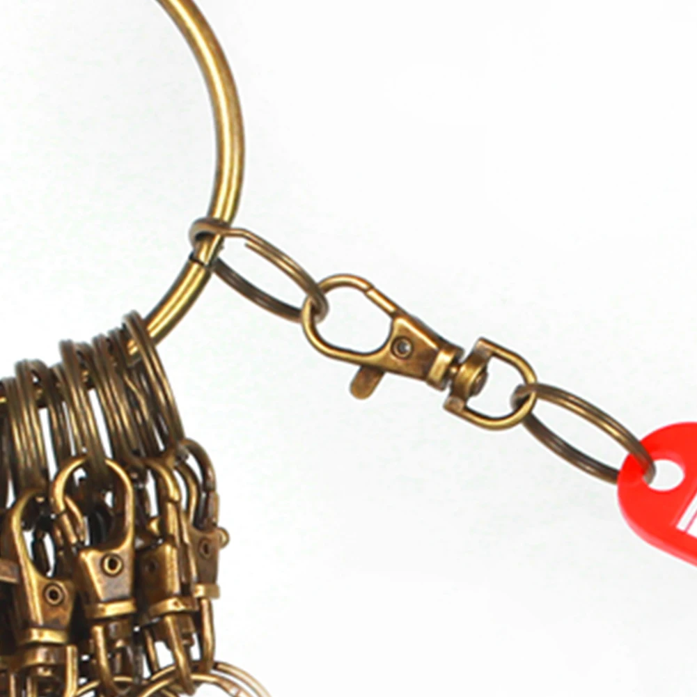 20 шт Лобстер застежка вращающийся Карабин Застежка с крючком сумка