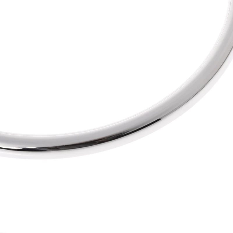

Stainless Steel Towel Ring Holder Hanger Wall Mounted Bathroom Home Hotel P15D