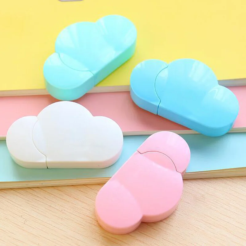 2 шт. 5 м коррекция формы облака лента милый канцелярский материал Escolar школьные