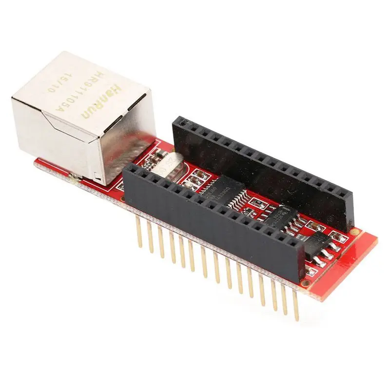 

ENC28J60 Ethernet Shield for Arduino Nano 3.0 RJ45 Webserver Module