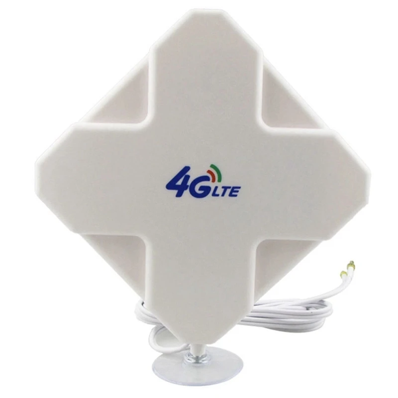 

NEW-Hi-Gain 3G 4G LTE Outdoor 28DBi Directional Wide Band MIMO Antenna 700-2700MHz RG174 Panel Antenna