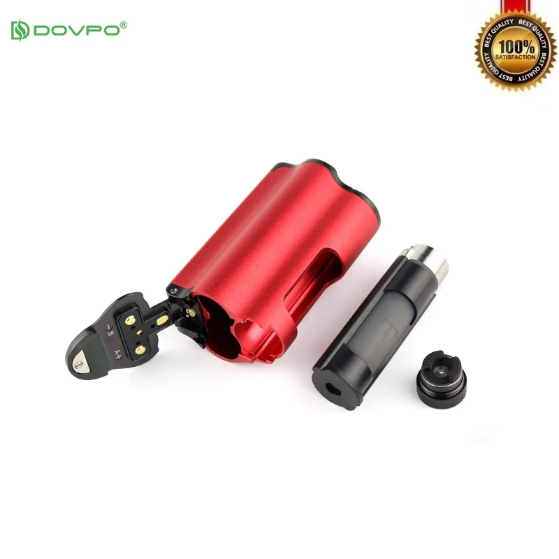 Оригинальный DOVPO Topside Dual 200W Squonk бокс мод топ с 10 мл бутылка электронные сигареты