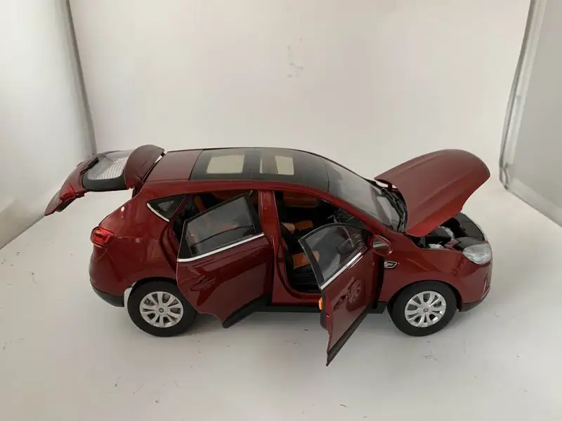 1:18 литая модель для JAC Refine S5 2012 2014 SUV игрушечный автомобиль из сплава миниатюрная