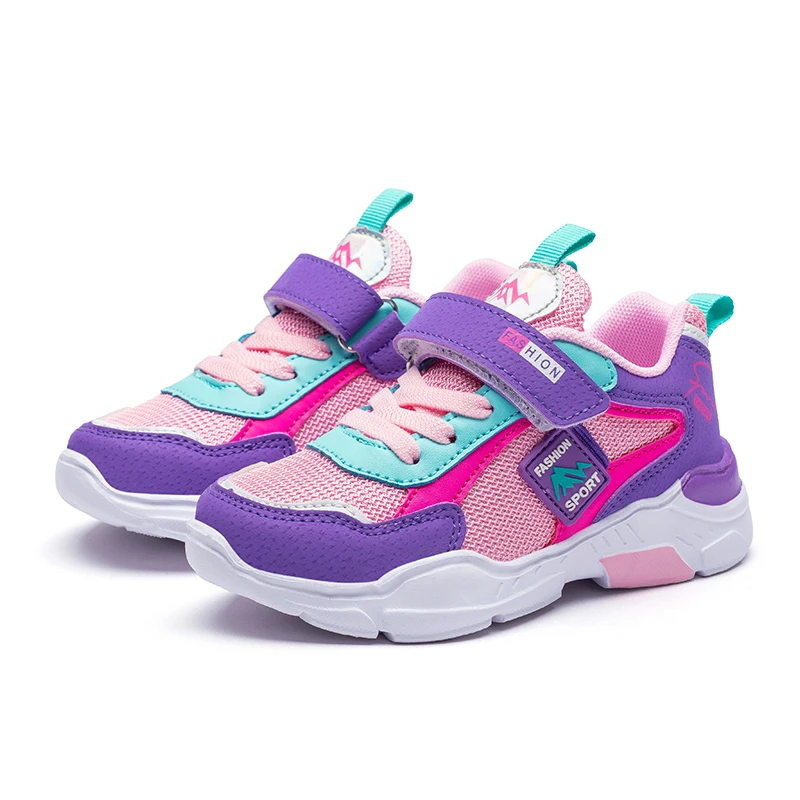 Модные детские кроссовки теннисная обувь уличная легкая дышащая Спортивная для