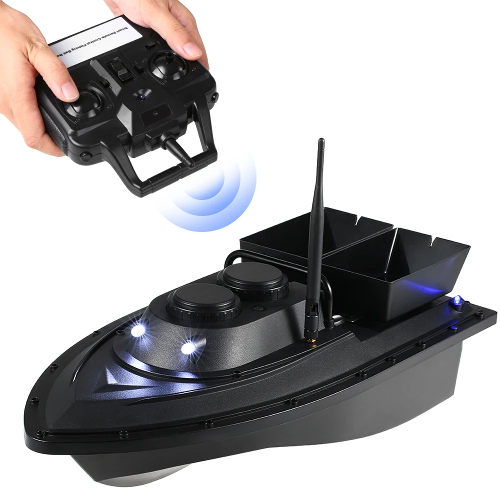 

Smart Fishing Bait Boat Wireless Remote Control Fishing Feeder Toy RC Fishing Boat for Adults Beginners 500M Remote Range