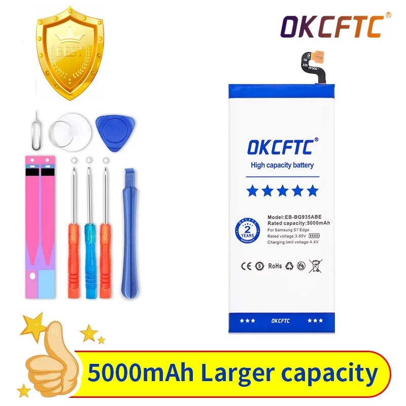 

Оригинальная Аккумуляторная Батарея OKCFTC для Samsung GALAXY S7Edge S7 Edge G9350