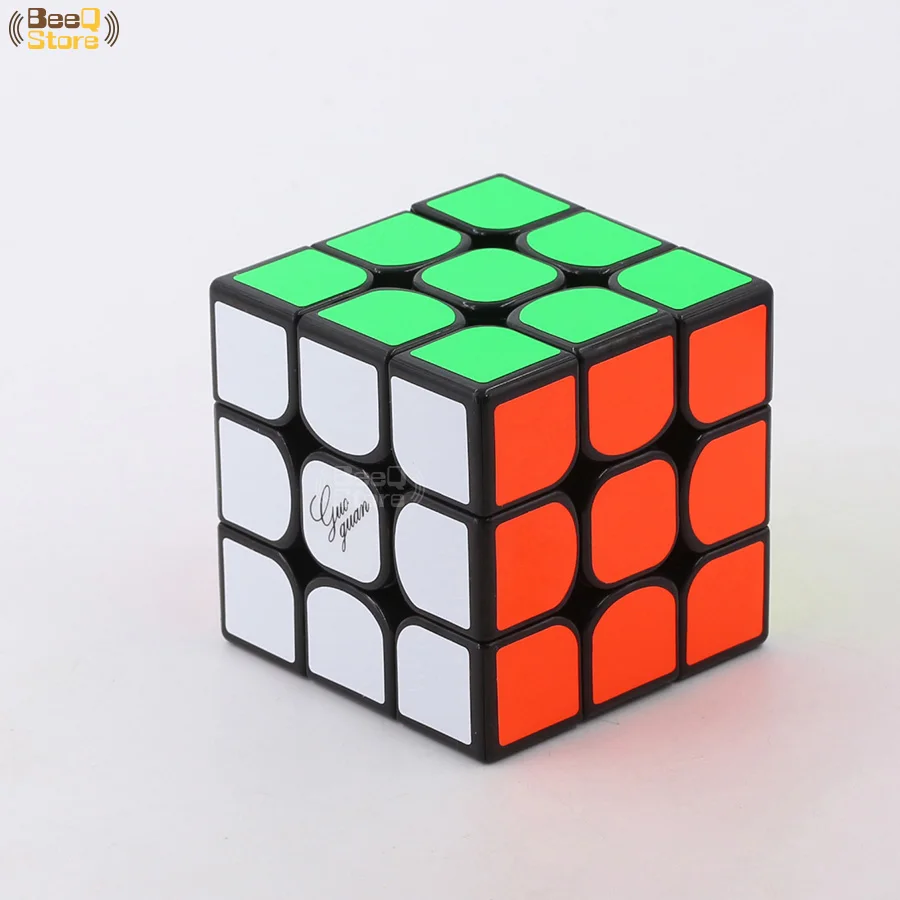 3x3 Guoguan Yuexiao Pro магический куб головоломка Magico Cubo Professional соревнования Развивающие