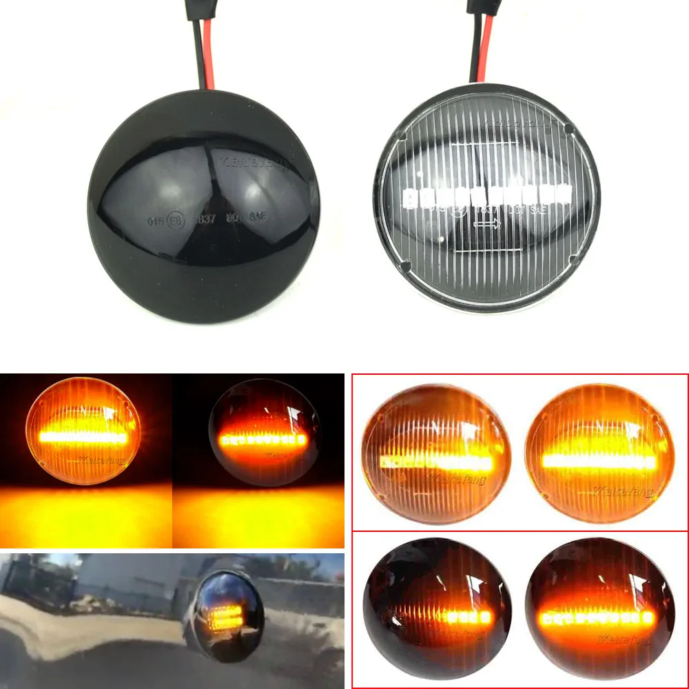 

Sequential Repeater Lamp Indicator Dynamic Blinker LED Side Marker Turn Signal Light For Land Range Rover L322 2002-2012