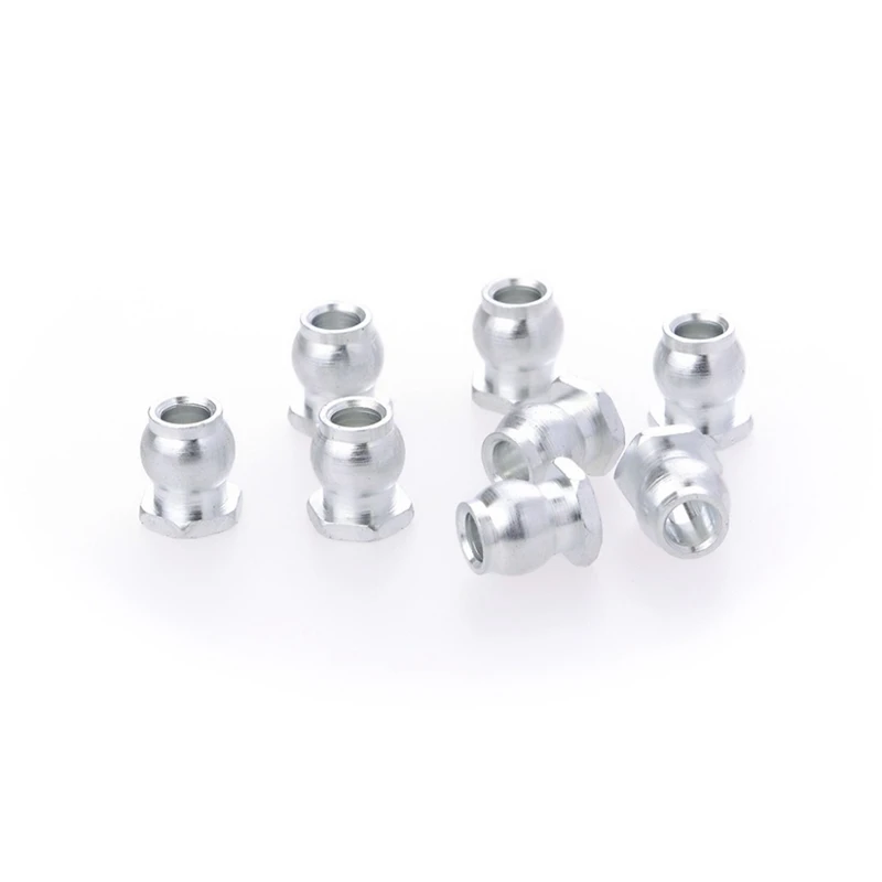 8Pcs Link Rod Metal Ball Bearing Ends Joint Bolt For 1:8 1:10 AXIAL SCX10 II RC Car Truck Scale Crawler Off-Road Me | Электроника
