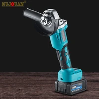125mm brushless cordless impact angle grinder diy power tools electric polishing grinding machine metal stainless steel cutting
