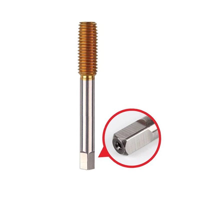 

The Machine Uses The Tapping Of The Front Taps, The Dip Angle Straight Groove, The M3-M12 Titanium Coated Screw Point To Cut