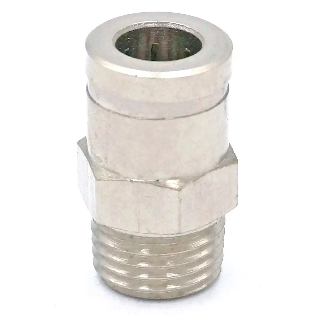 1/4&quot BSP Male to Fit Tube O/D 8mm Pneumatic Nickel Brass Push In Connector Union Quick Release Air Fitting Plumbing | Обустройство