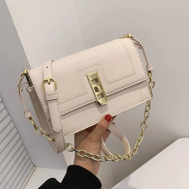 

fashion womens hands red ins fashionable messenger 2021 spring new small square style shoulder chain bag purses
