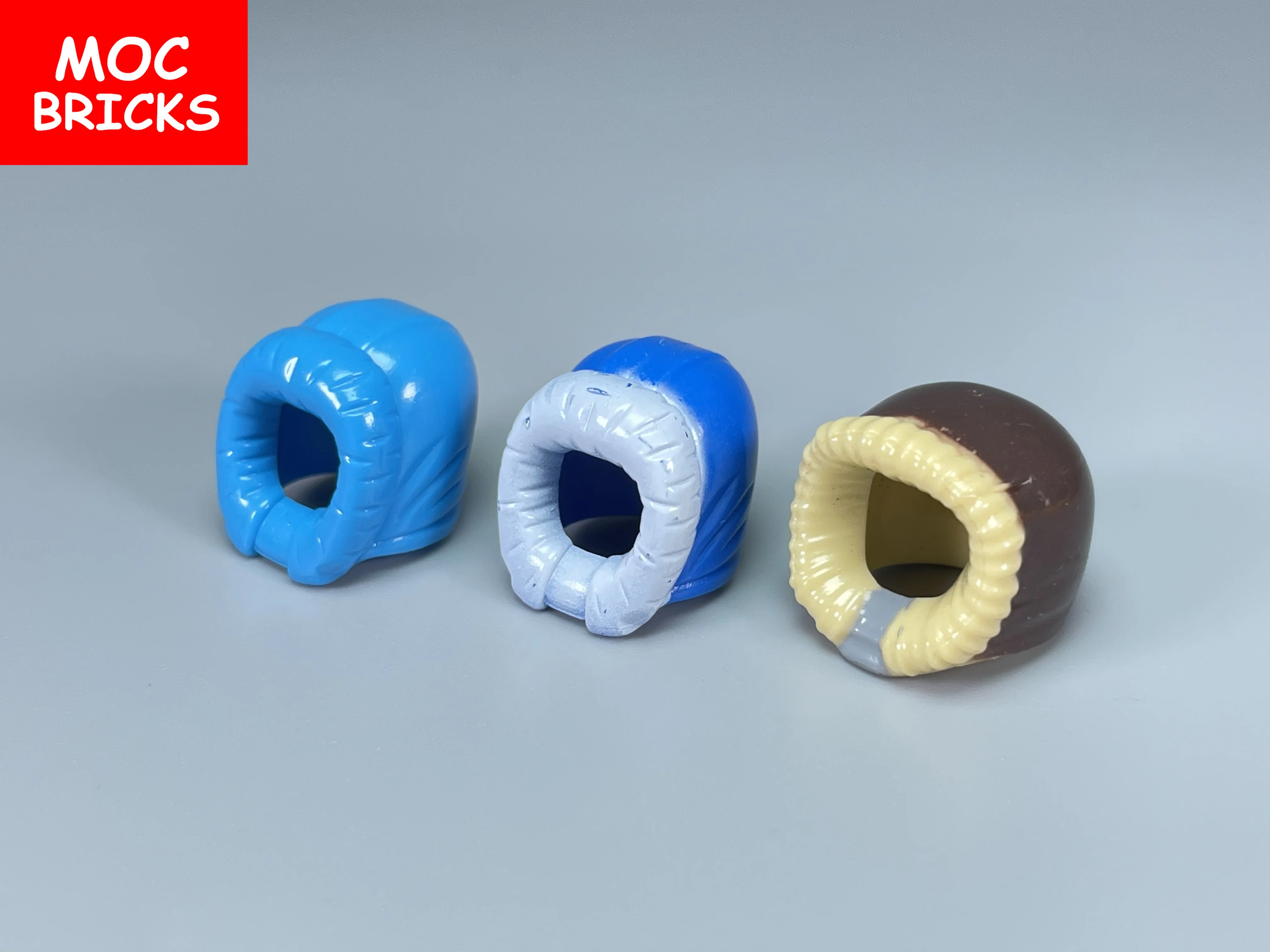 20 шт./лот MOC Кирпичи DIY фигурка шлем головные уборы аксессуары Мини Куклы Фигурки