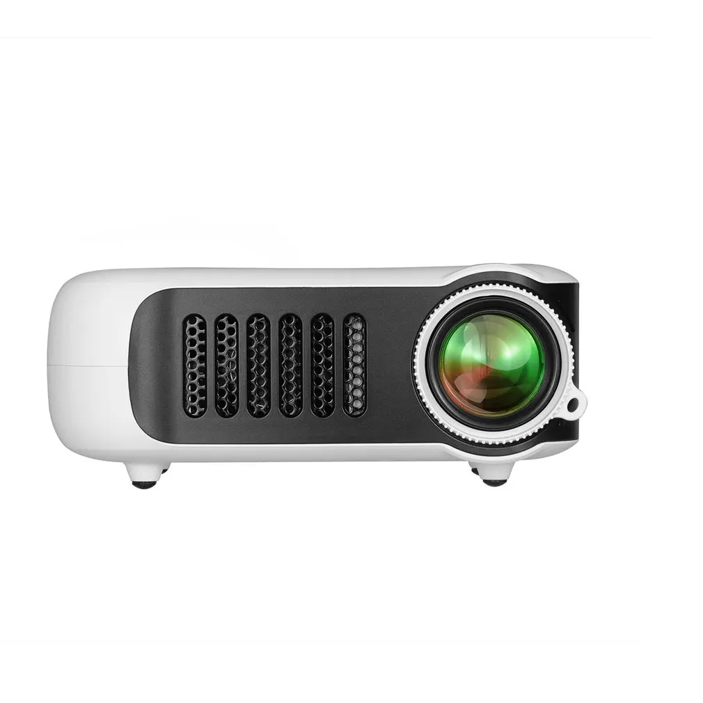 

Mini LED Pocket Projector High Definition Home Outdoor Beamer USB Movie Rechargeable Video Portable Projector