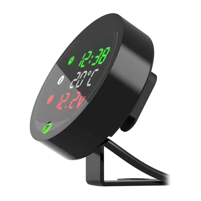 Мотоцикл модифицированный измеритель температуры воды вольтметр 12 В хронометр