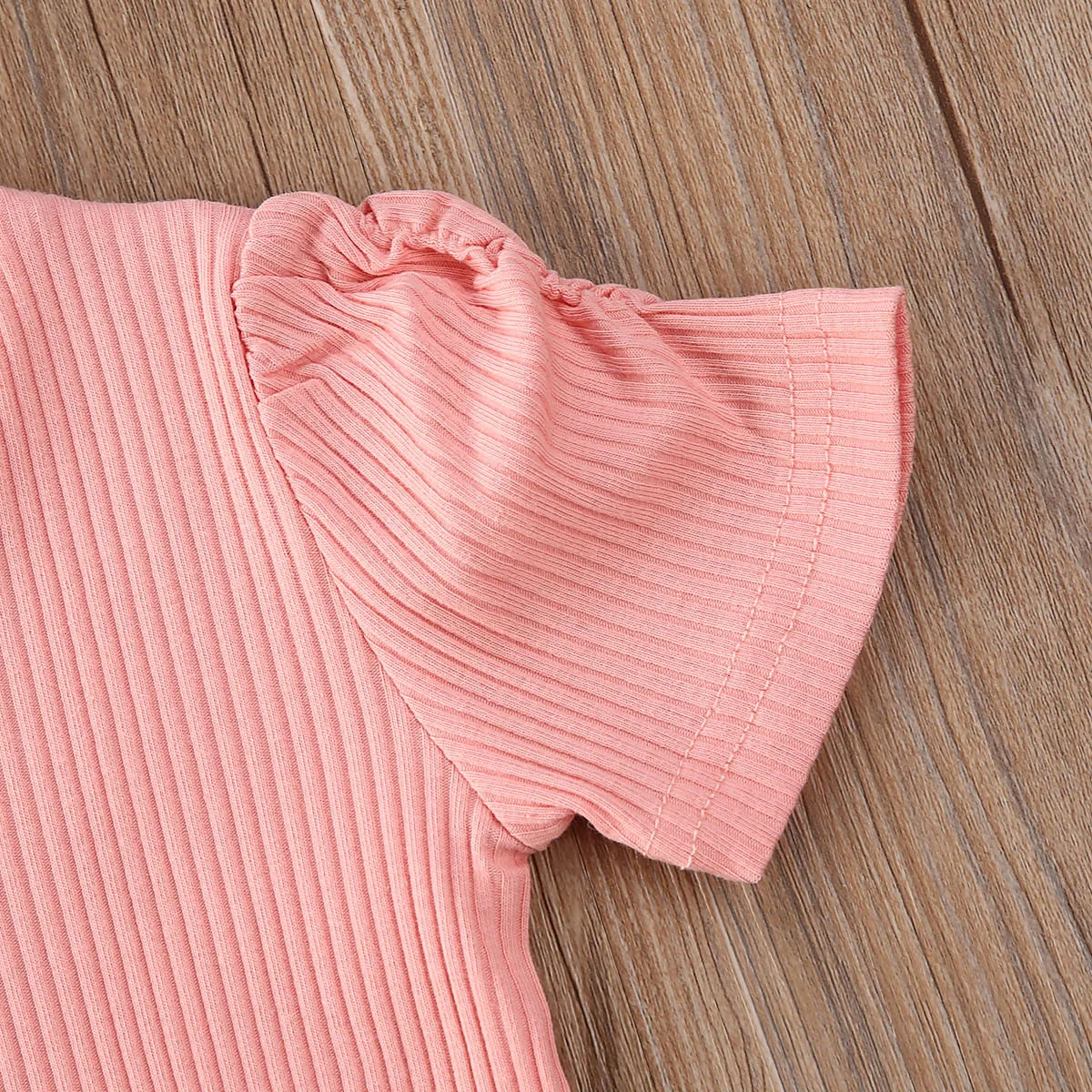 Платье для маленьких девочек с пышными рукавами облегающее Повседневное