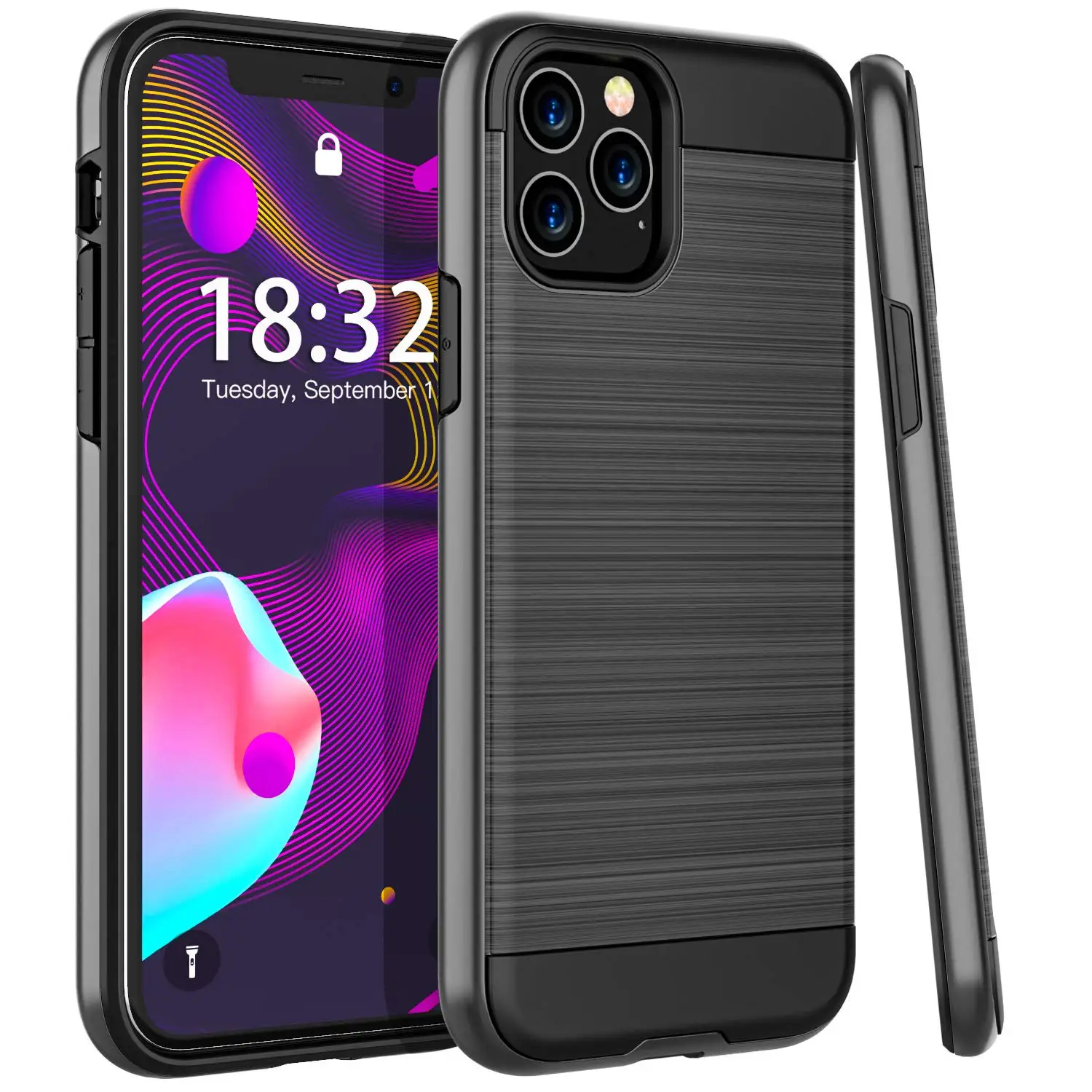 Для iPhone 11 Pro Max чехол 2019 полный корпус защитный царапины/шок/грязеотталкивающий