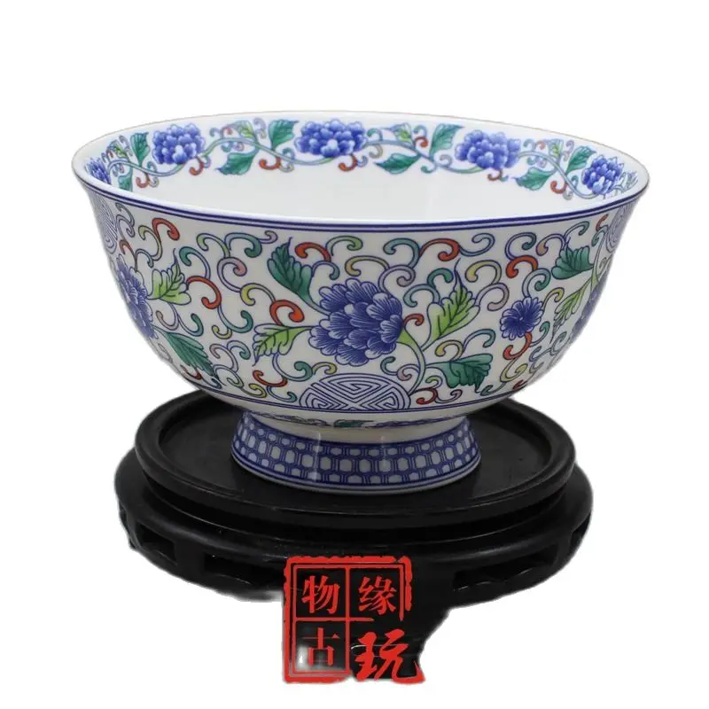 

Chinese Old Porcelain Bowls Of Blue And Blue Flowers
