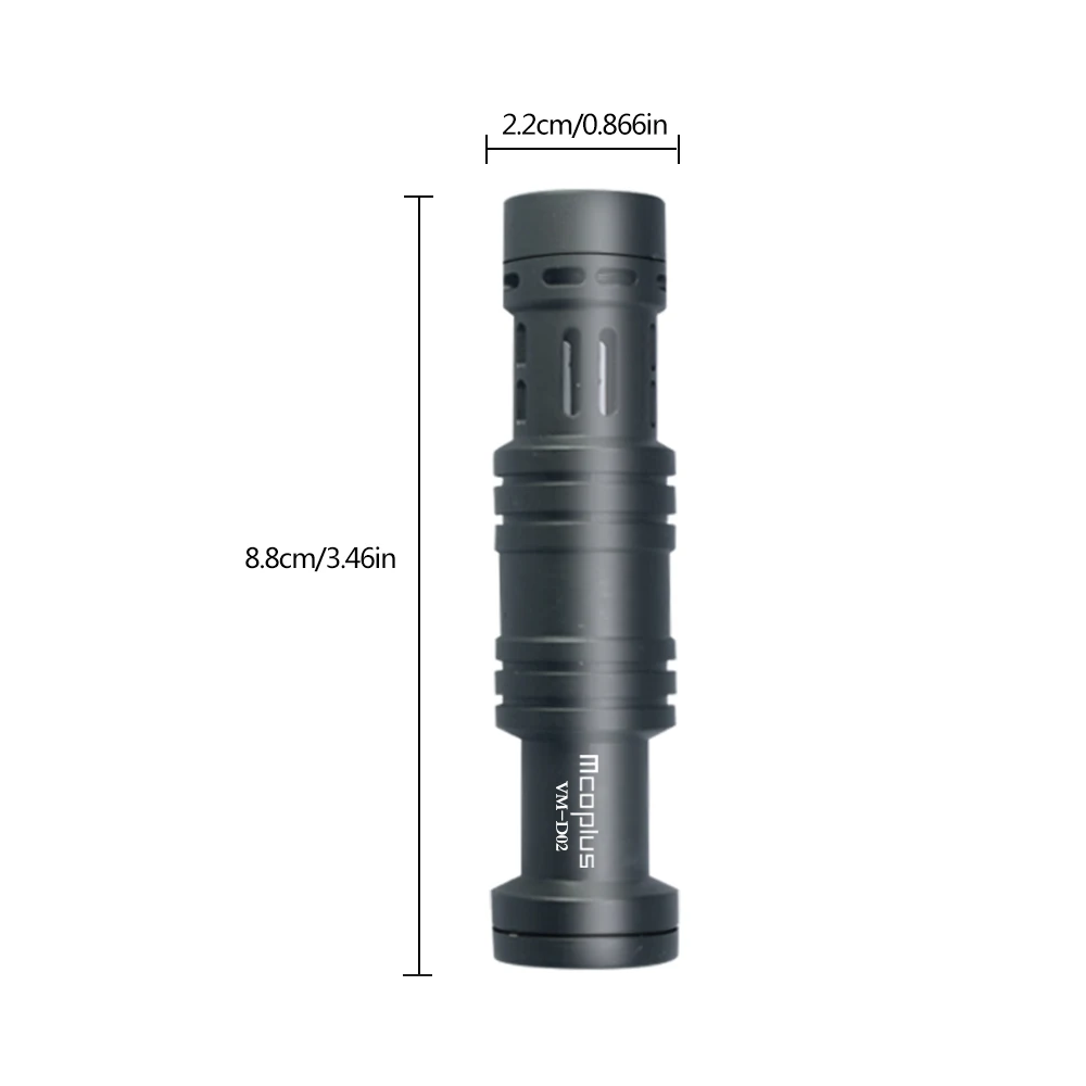 Mcoplus VM-D02 Camera Video Microphone for Xiaomi Huawei iPhone Android Mobile phone Canon Nikon Sony Camcorder and | Электроника