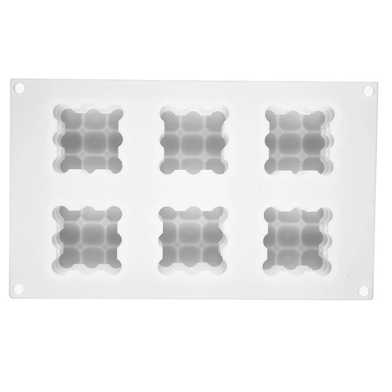 Силиконовая квадратная форма для торта 6 моделей | Дом и сад