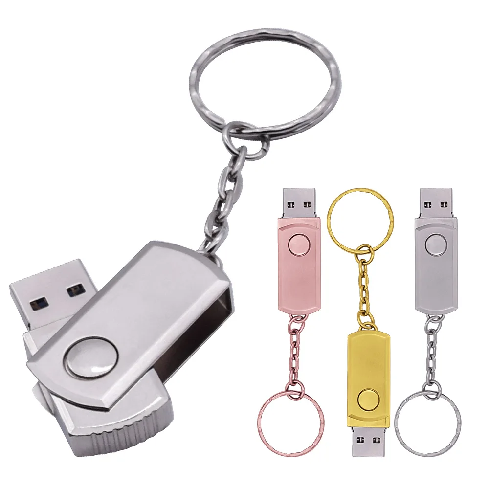 Высокоскоростной водонепроницаемый флеш накопитель 128 Гб 64 ГБ 32 16 USB супер мини usb