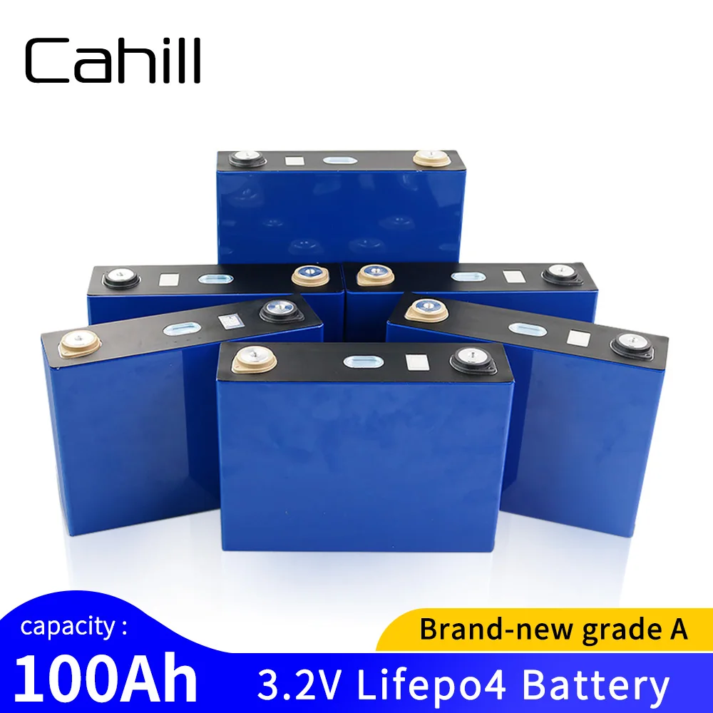 

4-48PCS 3.2v Lifepo4 100ah Battery Pack Gread A Brand New Deep Cycle Recargable Cells Lithium Ion Phosphate Fast Ship TAX FREE