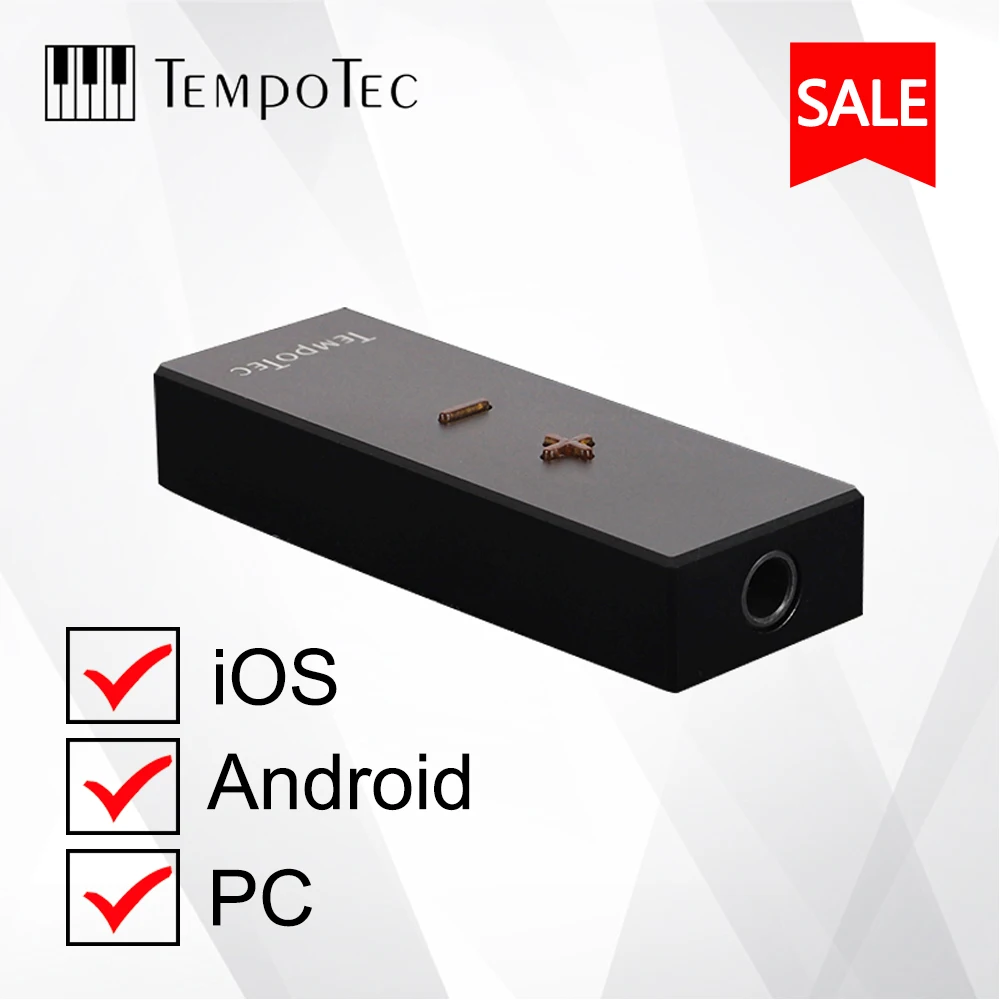 Усилитель для наушников TempoTec Sonata HD Pro Hi Fi USB DAC Type C до 3 5 мм DSD256 iOS Android iPhone ПК