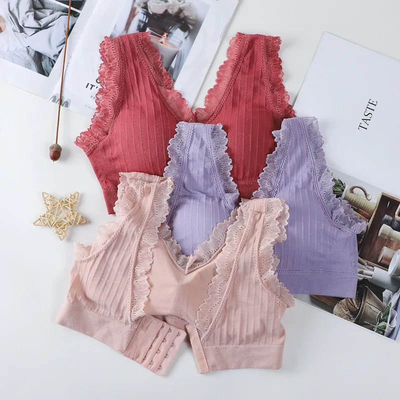 

Женский кружевной бюстгальтер с чашками пуш-ап и открытой спиной