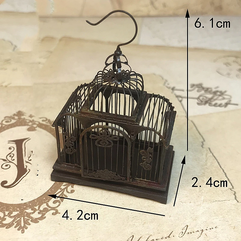 Железная клетка для птиц сделай сам Свадебный декор цветочный реквизит клетки