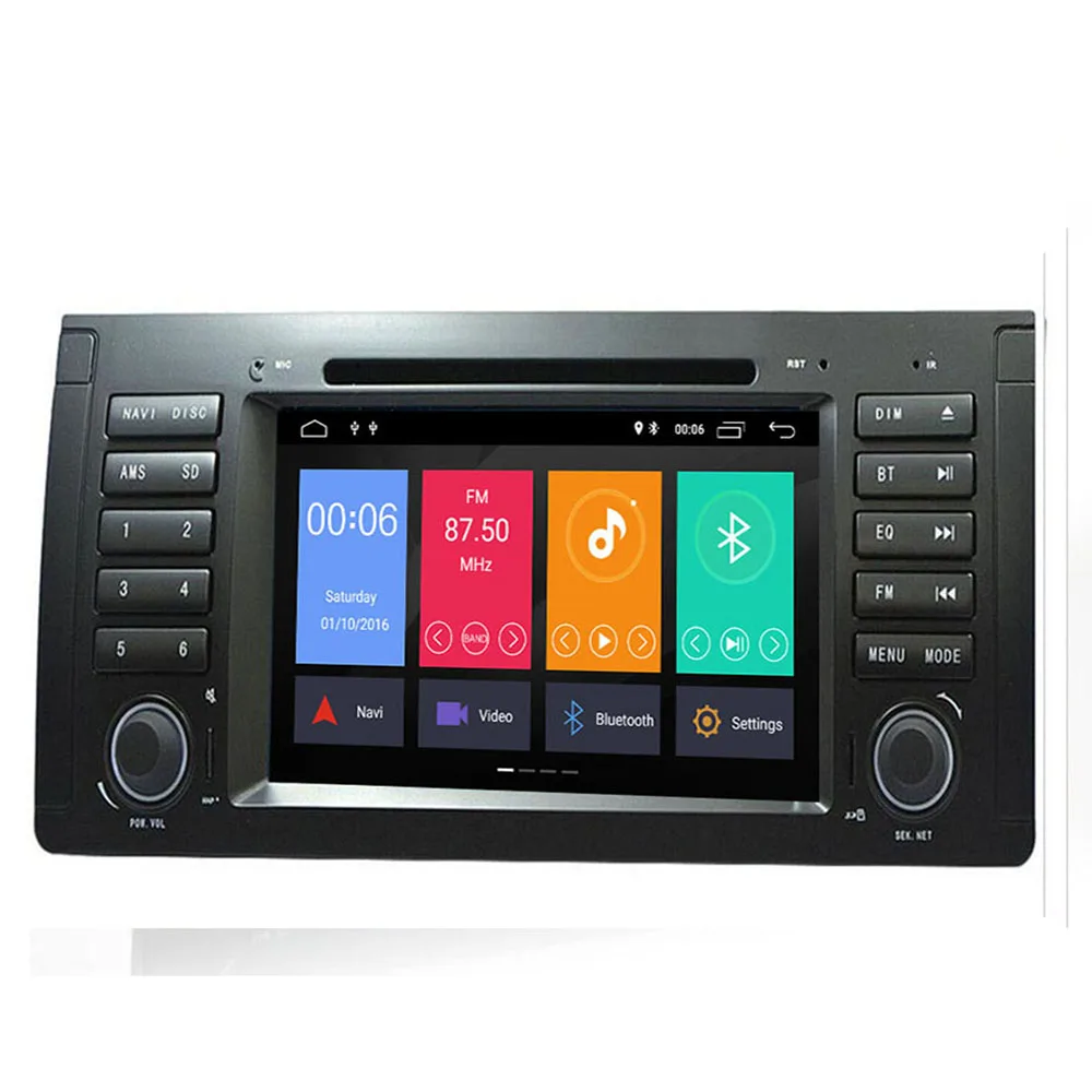 2Din авто радио Android10 px5 8 ядер для BMW 5 серии/X5 E53 E39 CANBUS Автомобильный мультимедийный
