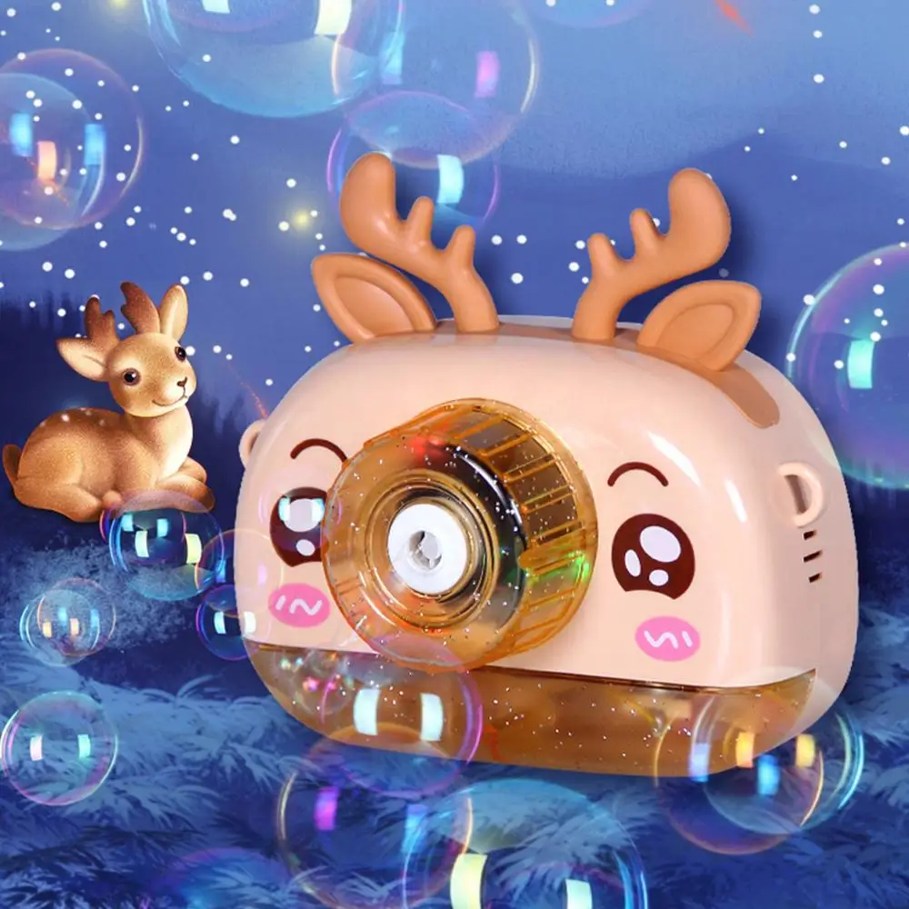 Милый мультфильм поросенок камера пузырчатая машина детские игрушки девочка