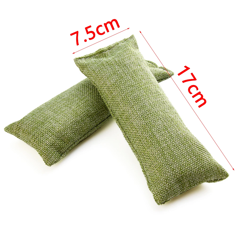 

2Pcs New Bamboo Charcoal Bag Smelly Removing Activated Carbon Closets Shoe Deodorant Deodorize Desiccant Absorber For Household