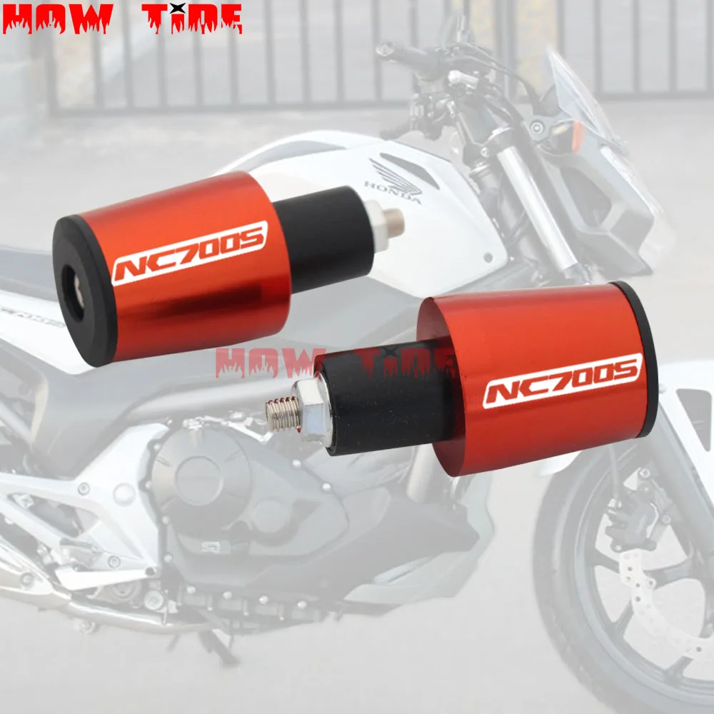 

Motorcycle Accessories 7/8'' 22MM Handlebar Grips Handle Bar Cap End Plugs For Honda NC700 S NC700S NC 700S 2012-2013